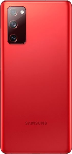 Handy Samsung Galaxy S20 FE rot Rückseite