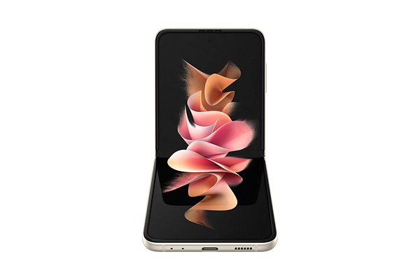 Mobile Phone Samsung Galaxy Z Flip3 5G 128GB Cream - EU Distribution Screen
