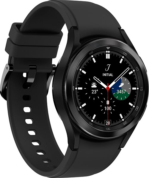 Smart hodinky Samsung Galaxy Watch 4 Classic 42 mm čiernw – EÚ distribúcia Bočný pohľad