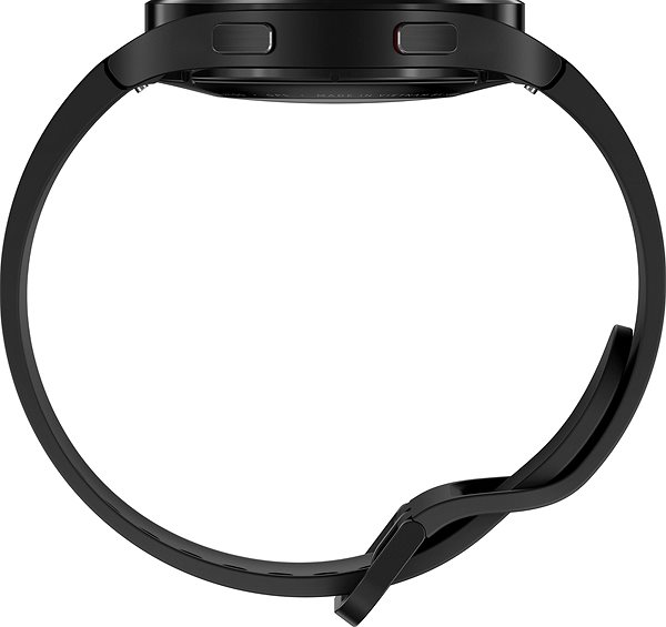 Smartwatch Samsung Galaxy Watch 4 - 44 mm LTE schwarz - EU-Vertrieb Seitlicher Anblick