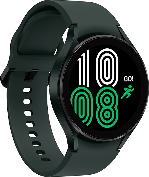 Smartwatch Samsung Galaxy Watch 4 - 44 mm grün - EU-Vertrieb Seitlicher Anblick