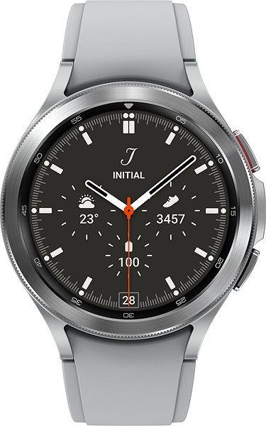 Smartwatch Samsung Galaxy Watch 4 Classic - 46 mm LTE silber - EU-Vertrieb Screen
