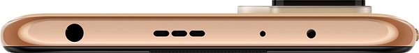 Mobiltelefon Xiaomi Redmi Note 10 Pro 6 GB/128 GB bronzszínű átmenet Csatlakozási lehetőségek (portok)