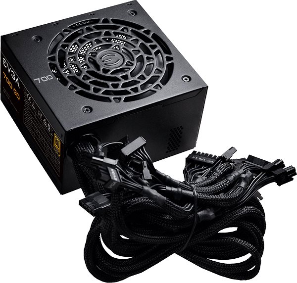 PC Power Supply EVGA 700 GD Lateral view