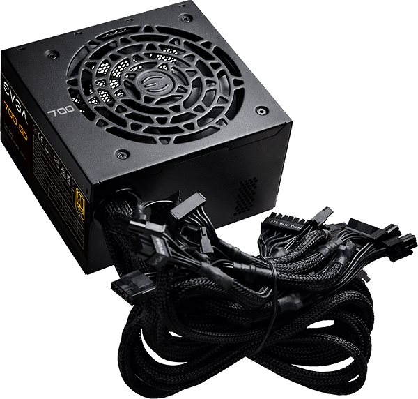 PC Power Supply EVGA 700 GD UK Lateral view