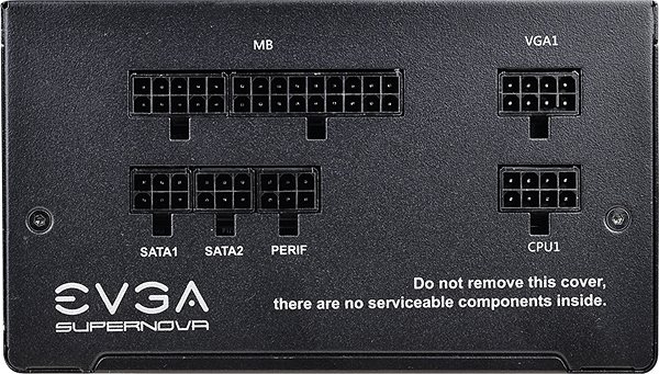 PC zdroj EVGA SuperNOVA 550 GT Možnosti pripojenia (porty)