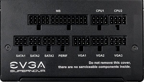 PC zdroj EVGA SuperNOVA 850 GT Možnosti pripojenia (porty)