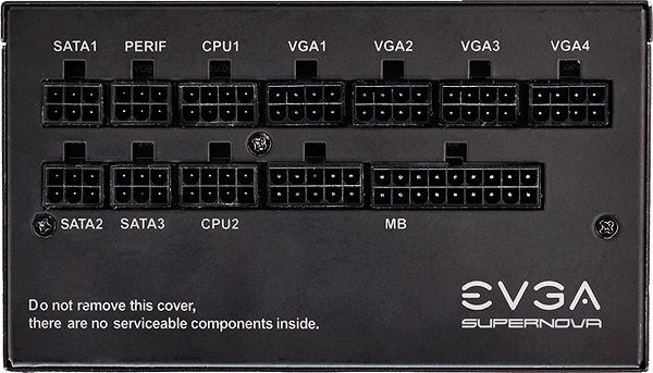PC zdroj EVGA SuperNOVA 750 G5 UK Možnosti pripojenia (porty)