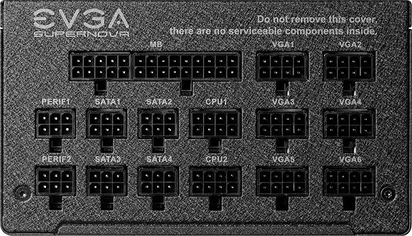 PC tápegység EVGA SuperNOVA 1200 P3 Csatlakozási lehetőségek (portok)
