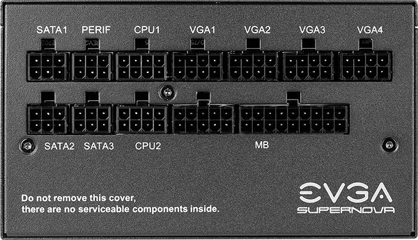 PC zdroj EVGA SuperNOVA 750 P5 Možnosti pripojenia (porty)