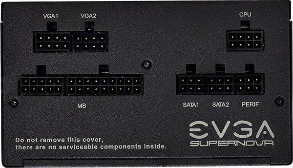 PC Power Supply EVGA SuperNOVA 550 GA Connectivity (ports)