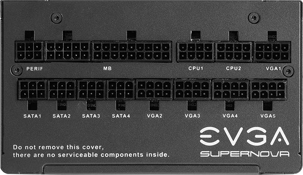 PC zdroj EVGA SuperNOVA 1000 G6 Možnosti pripojenia (porty)