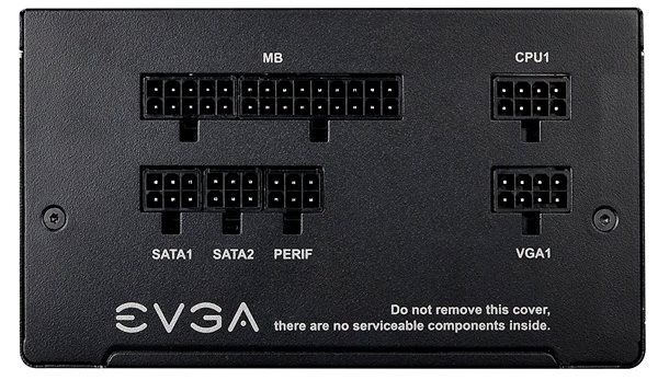 PC zdroj EVGA 550 B5 Možnosti pripojenia (porty)