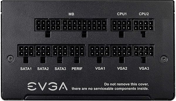 Počítačový zdroj EVGA 850 B5 Možnosti připojení (porty)