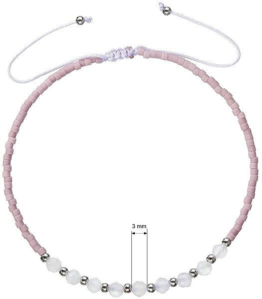 EVOLUTION GROUP 13037.3 Amethyst Bracelet AG (AG 925/1000; 0.3g).