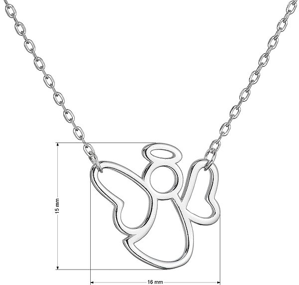 EVOLUTION GROUP 62029 AG Necklace (AG 925/1000; 2g).