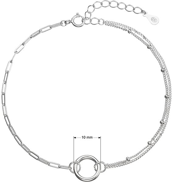 EVOLUTION GROUP 63013 AG bracelet (AG 925/1000; 1.8g).