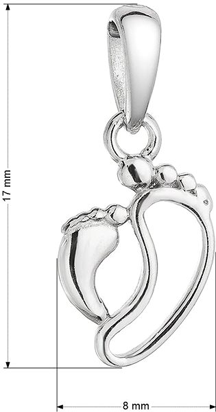 EVOLUTION GROUP 64005 AG pendant (AG 925/1000; 0.5g).