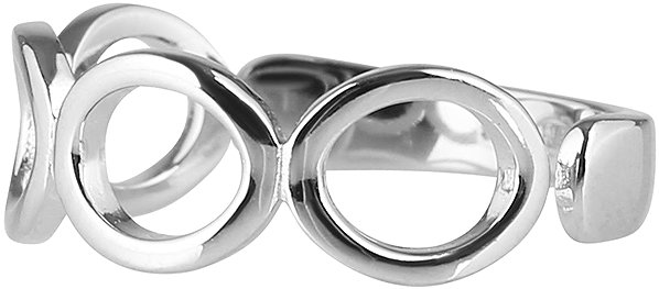EVOLUTION GROUP 65009 AG ring, universal size (AG 925/1000; 2.3g).