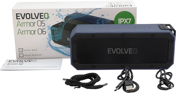 Bluetooth Speaker EVOLVEO ARMOR O6 Package content