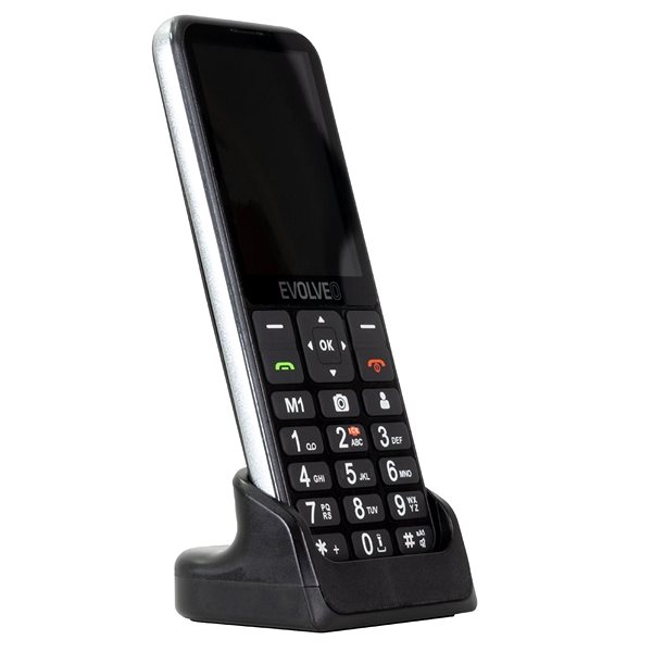 Mobiltelefon EVOLVEO EasyPhone LT fekete ...