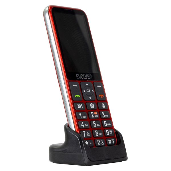 Mobiltelefon EVOLVEO EasyPhone LT piros ...