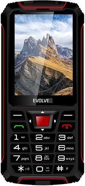 Mobile Phone EVOLVEO StrongPhone W4 red ...