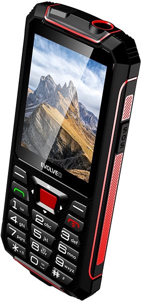 Mobile Phone EVOLVEO StrongPhone W4 red ...
