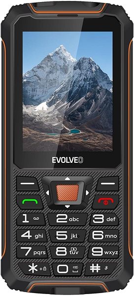 Mobile Phone EVOLVEO StrongPhone Z6 black-orange ...