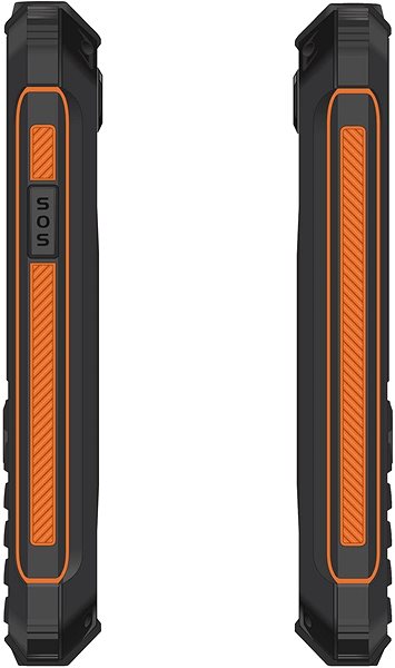 Mobile Phone EVOLVEO StrongPhone Z6 black-orange ...
