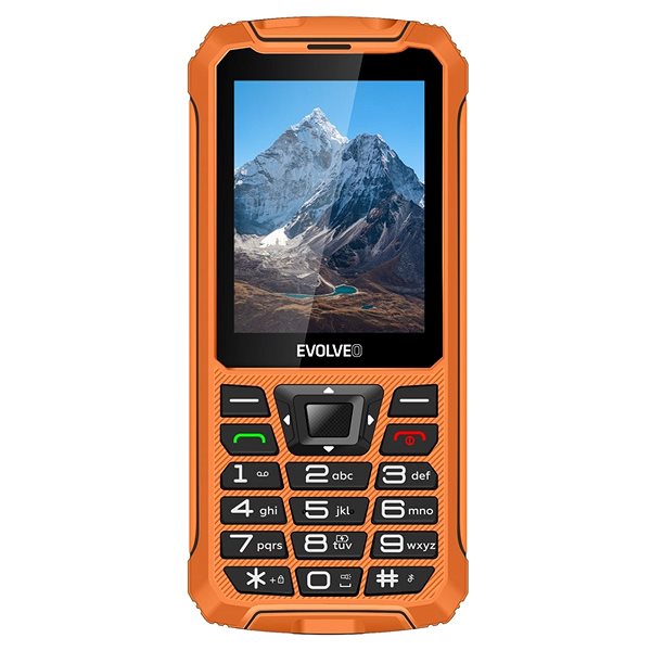 Mobile Phone EVOLVEO StrongPhone Z6 orange ...