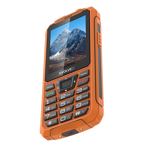 Mobile Phone EVOLVEO StrongPhone Z6 orange ...