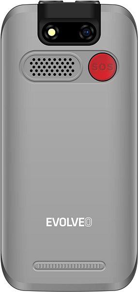 Mobiltelefon EVOLVEO EasyPhone ET, ezüst + töltőállvány ...
