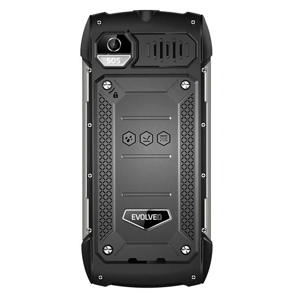 Mobile Phone EVOLVEO StrongPhone H1 black-silver ...