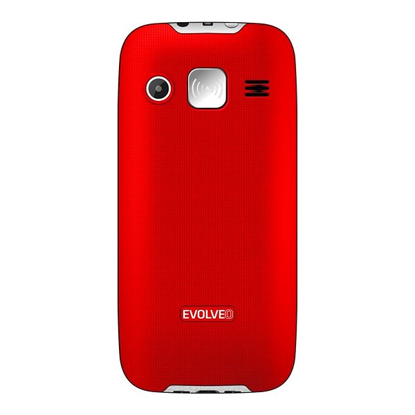 Mobile Phone EVOLVEO EasyPhone XR red with charging stand ...
