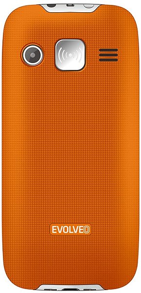 Mobile Phone EVOLVEO EasyPhone XR orange with charging stand ...
