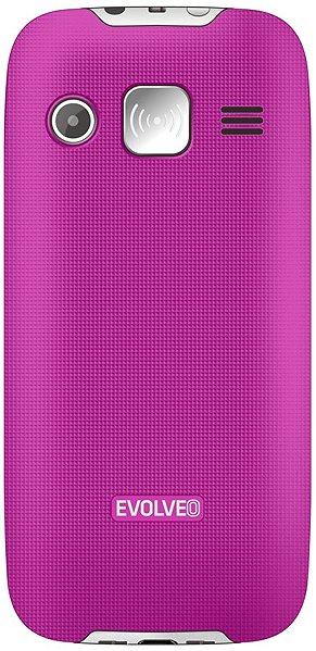 Mobile Phone EVOLVEO EasyPhone XR pink with charging stand ...