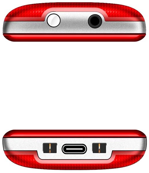 Mobiltelefon EVOLVEO EasyPhone piros ...