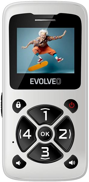 Mobile Phone EVOLVEO EasyPhone ID white ...