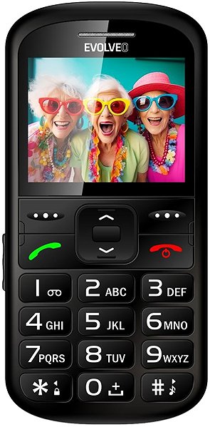 Mobile Phone EVOLVEO EasyPhone XS black ...
