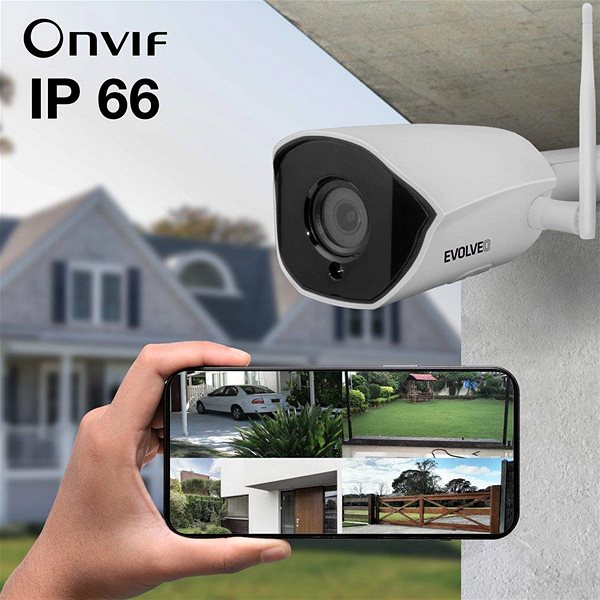 IP kamera EVOLVEO Detective WN8 SMART vezeték nélküli cserekamera ...