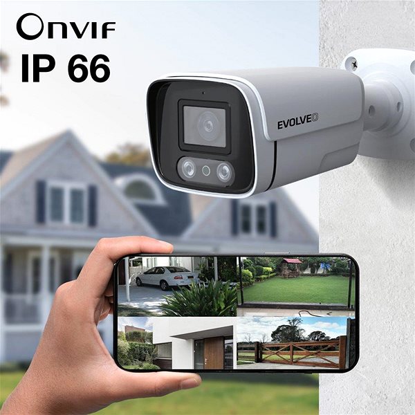 Überwachungskamera EVOLVEO Detective POE8 SMART Kamera POE/IP ...