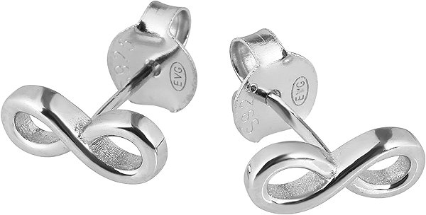 EVOLUTION GROUP 61048 ag infinity earrings (AG 925/1000; 1.5g).