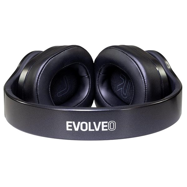 Wireless Headphones EVOLVEO SupremeSound 8EQ with 2-in-1 Speaker, Black Back page