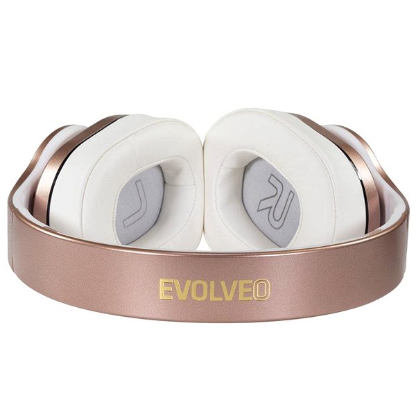 Wireless Headphones EVOLVEO SupremeSound 8EQ with 2-in-1 Speaker, Pink Back page