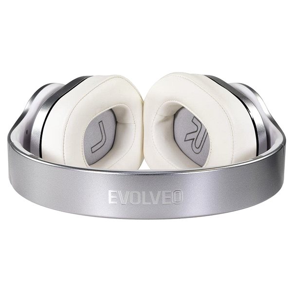 Wireless Headphones EVOLVEO SupremeSound 8EQ with 2-in-1 Speaker, Silver Back page