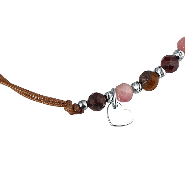 EVOLUTION GROUP 13059.3 stone mix bracelet AG (AG 925/1000; 1g) .