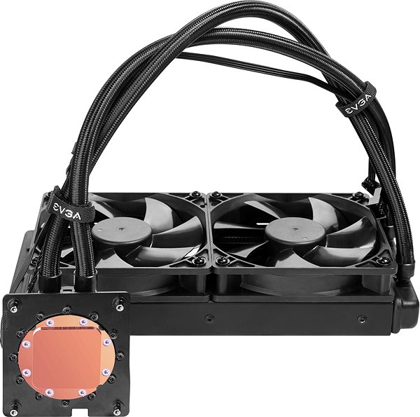 Wasserkühlung EVGA HYBRID Kit EVGA GeForce RTX 3090/3080 XC3 Seitlicher Anblick