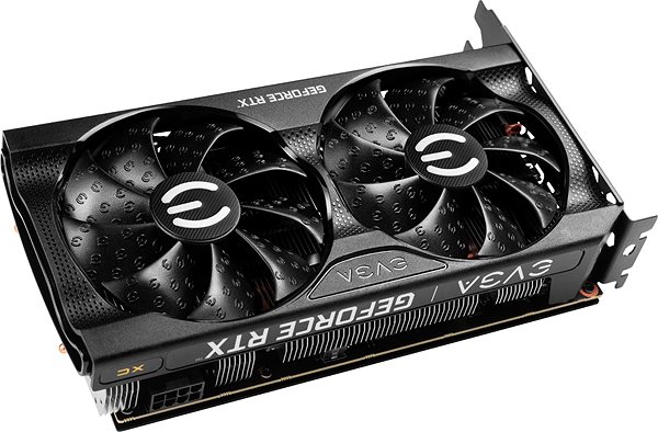 Graphics Card EVGA GeForce RTX 3050 XC GAMING Lateral view