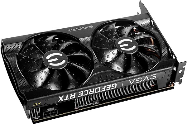 Graphics Card EVGA GeForce RTX 3060 XC GAMING Lateral view